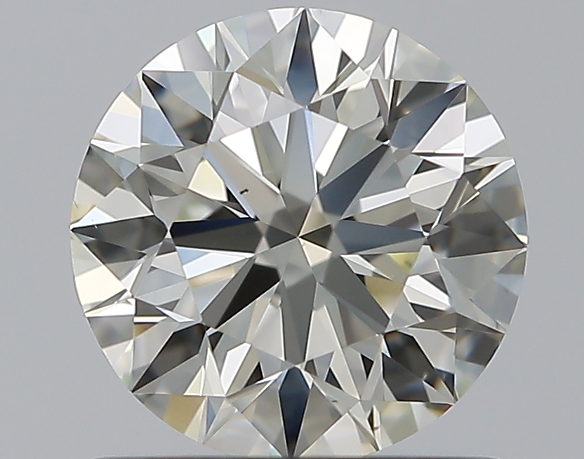 1.01 CaratL-VS2 EX Cut Round Diamond