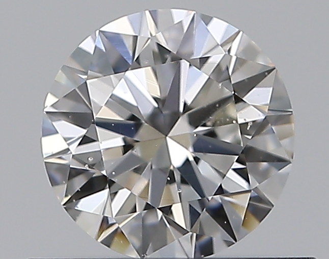 0.5 CaratH-SI1 EX Cut Round Diamond