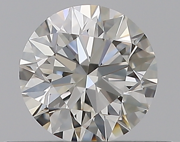 0.4 CaratH-VVS2 EX Cut Round Diamond