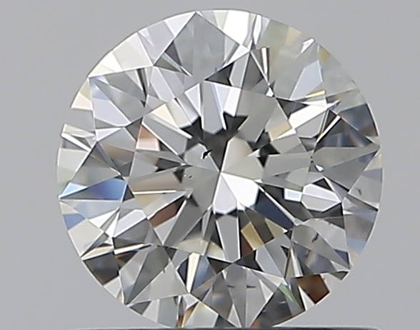 0.78 CaratI-VS2 EX Cut Round Diamond