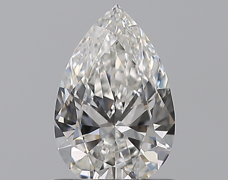 0.66 CaratF-VS2 - Cut Pear Diamond
