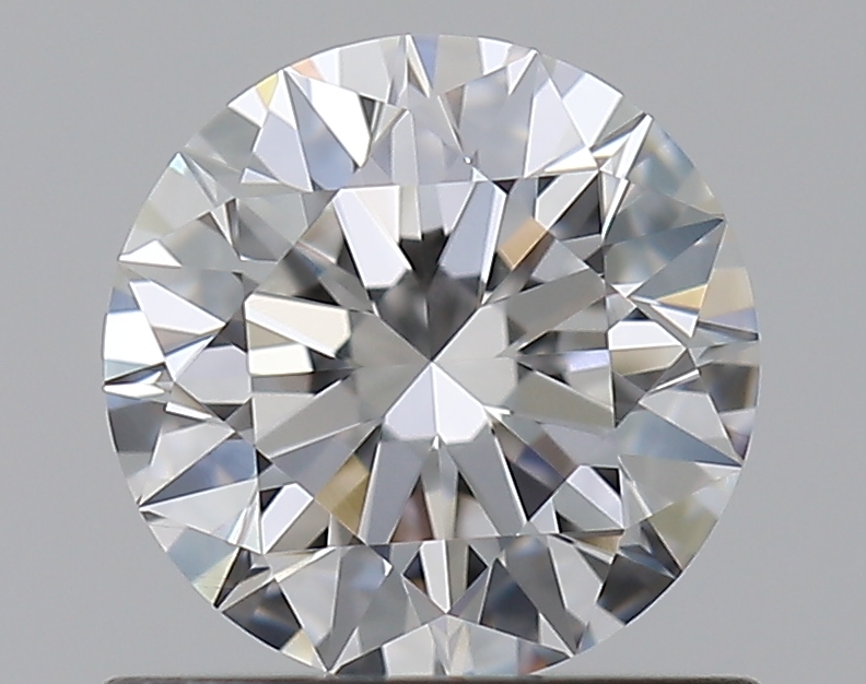 0.75 CaratE-VVS1 EX Cut Round Diamond