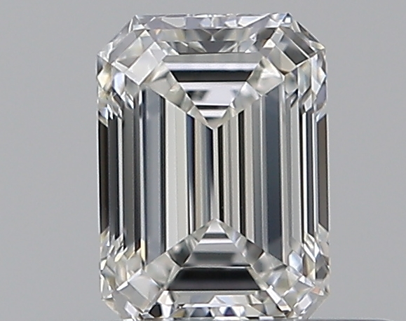 0.41 CaratH-VS1 - Cut Emerald Diamond