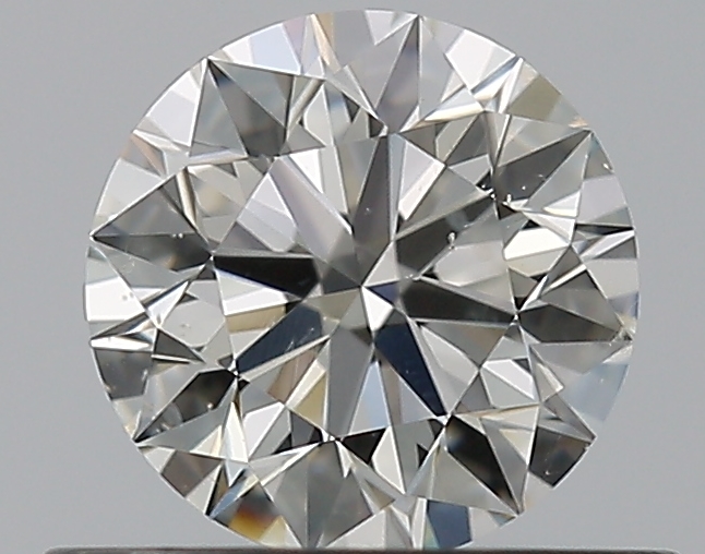 0.51 CaratH-SI2 EX Cut Round Diamond