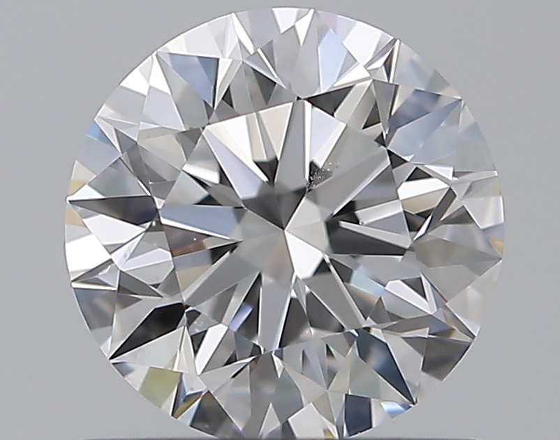 0.91 CaratD-VS2 EX Cut Round Diamond