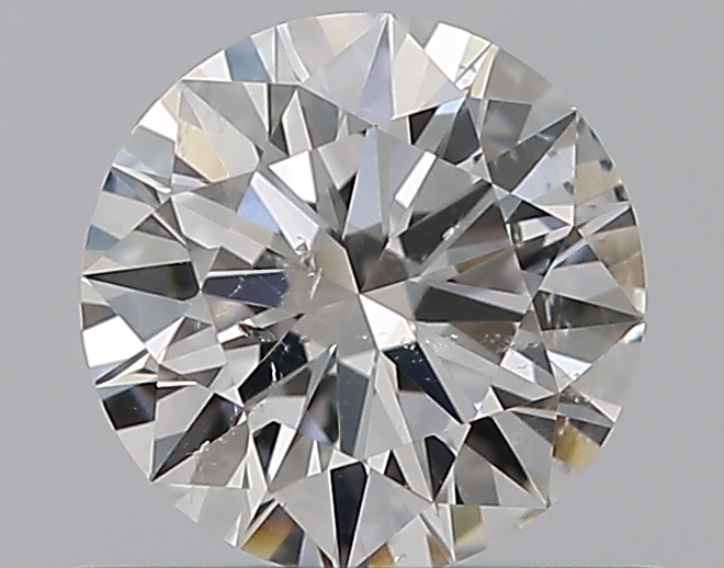 0.6 CaratF-SI2 EX Cut Round Diamond