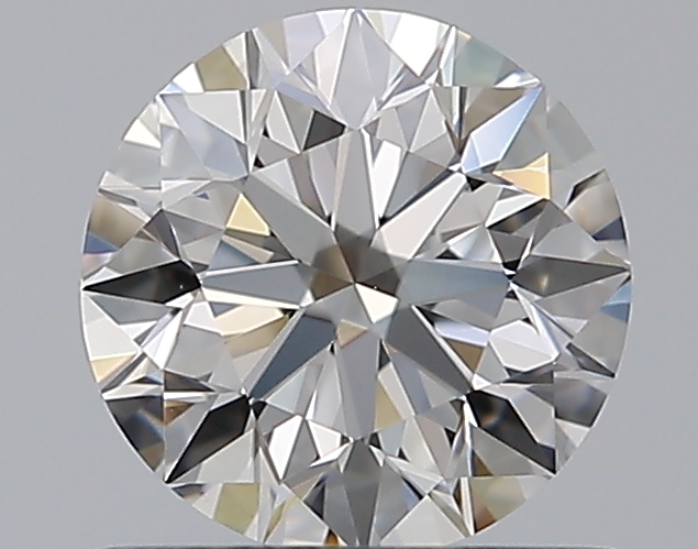 0.7 CaratE-VS1 EX Cut Round Diamond
