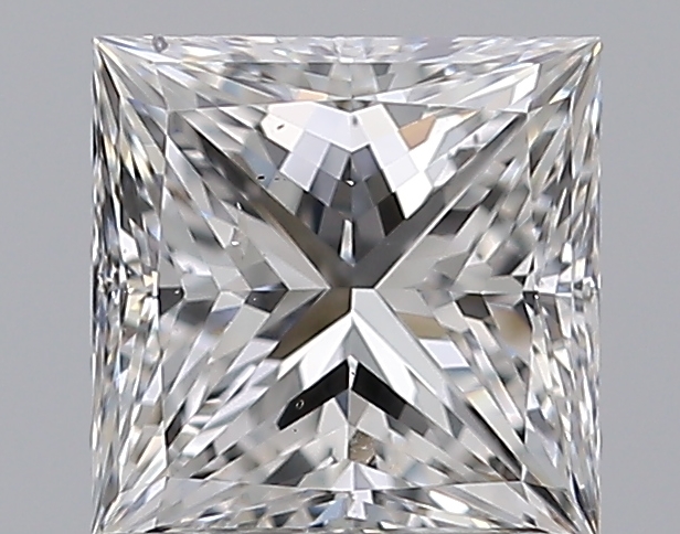 1 CaratE-SI1 - Cut Princess Diamond