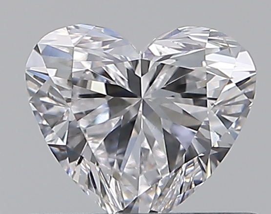 0.5 CaratD-SI1 - Cut Heart Diamond