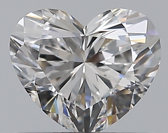 0.52 CaratF-VS1 - Cut Heart Diamond
