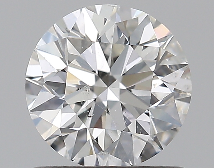 0.72 CaratG-SI2 EX Cut Round Diamond