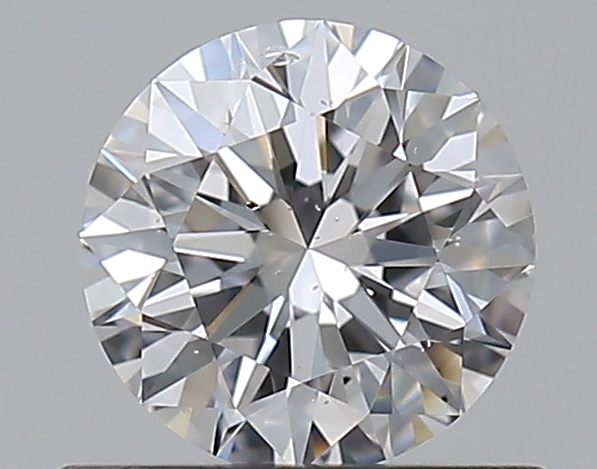 0.61 CaratD-SI2 EX Cut Round Diamond
