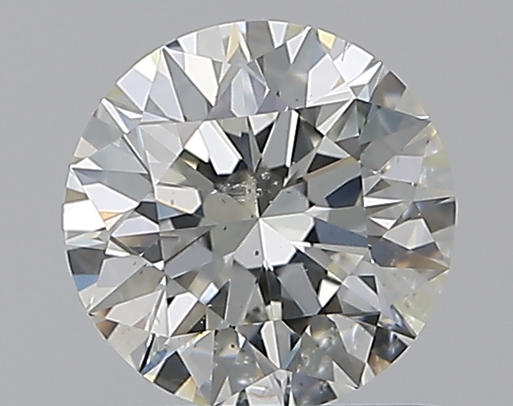 0.91 CaratJ-SI2 EX Cut Round Diamond