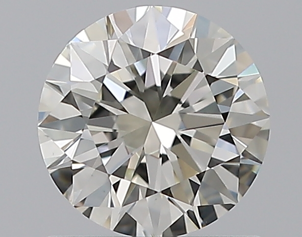 0.72 CaratJ-VVS2 EX Cut Round Diamond