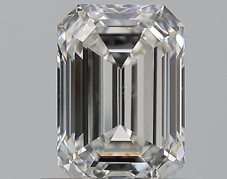 0.71 CaratH-SI1 - Cut Emerald Diamond