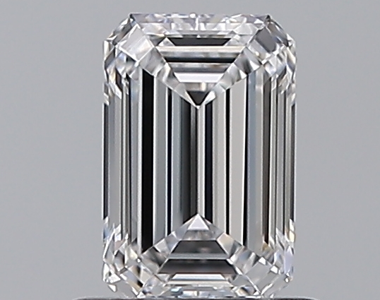 0.71 CaratD-VS1 - Cut Emerald Diamond