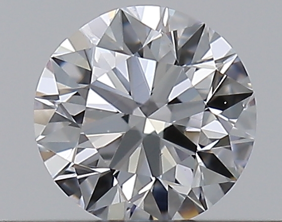 0.3 CaratD-VS2 EX Cut Round Diamond