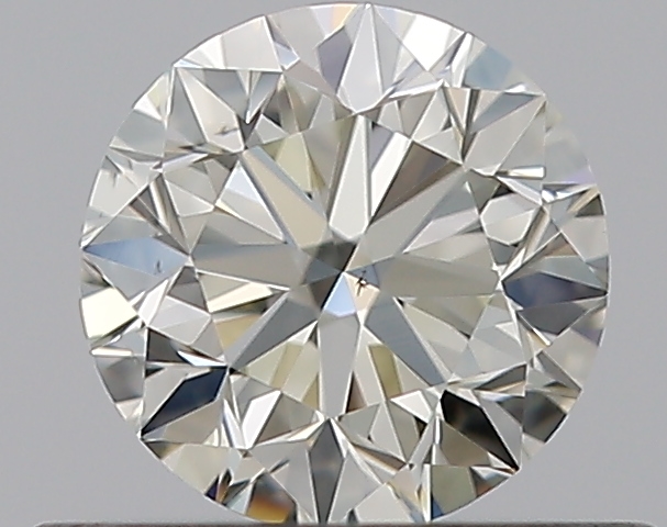 0.5 CaratL-VS2 VG Cut Round Diamond