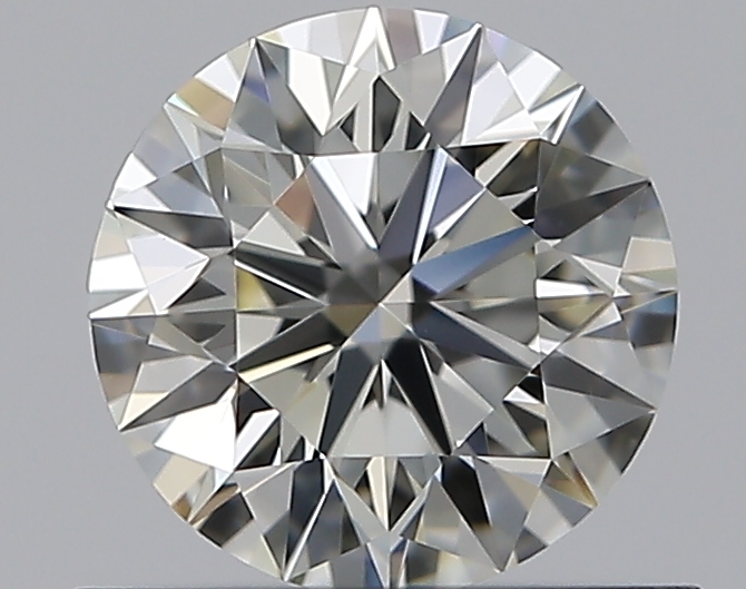 0.61 CaratL-VS2 EX Cut Round Diamond