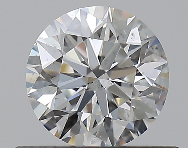 0.5 CaratH-SI2 EX Cut Round Diamond