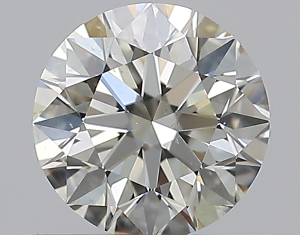 0.5 CaratL-SI1 EX Cut Round Diamond