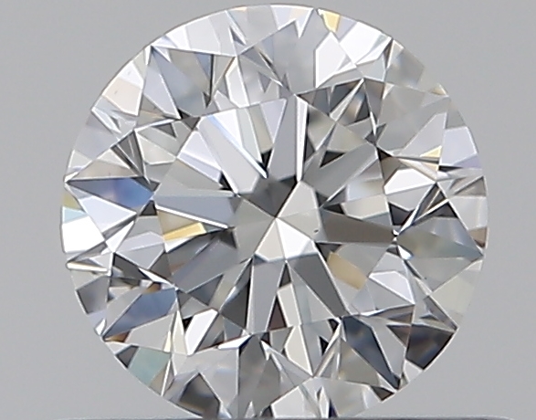 0.51 CaratF-VS1 EX Cut Round Diamond
