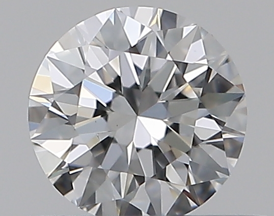 0.3 CaratF-VS2 EX Cut Round Diamond