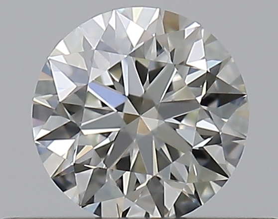 0.35 CaratJ-VVS1 EX Cut Round Diamond