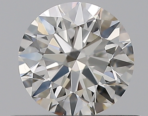 0.51 CaratI-SI1 EX Cut Round Diamond