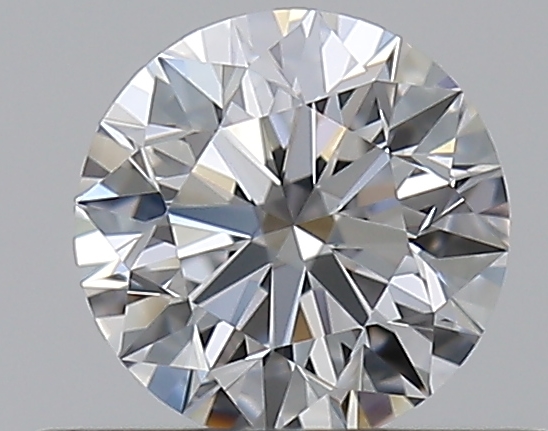 0.38 CaratD-VVS2 EX Cut Round Diamond