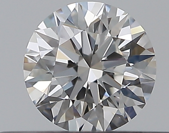 0.3 CaratF-VS1 EX Cut Round Diamond