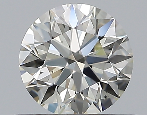 0.46 CaratK-SI1 EX Cut Round Diamond