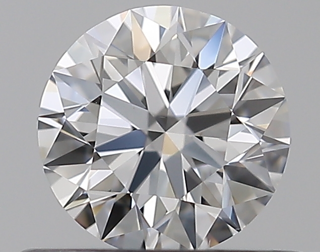 0.5 CaratE-VS2 EX Cut Round Diamond