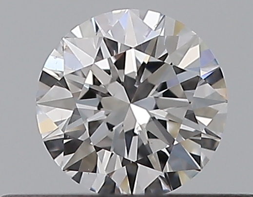 0.3 CaratD-SI1 EX Cut Round Diamond