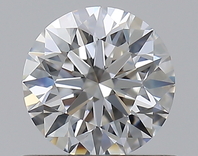 0.58 CaratF-VVS1 EX Cut Round Diamond