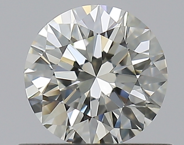 0.5 CaratL-VVS2 EX Cut Round Diamond