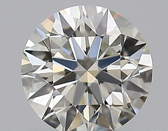 0.37 CaratK-VVS1 EX Cut Round Diamond
