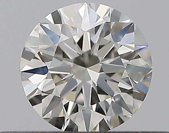 0.31 CaratJ-VS1 EX Cut Round Diamond