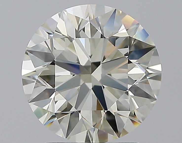 2.51 CaratM-VS2 EX Cut Round Diamond
