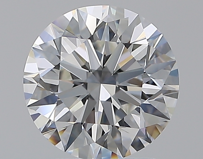 2.01 CaratF-VVS1 EX Cut Round Diamond