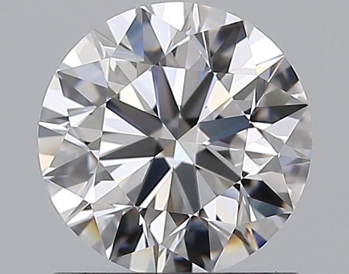1 CaratD-VVS1 EX Cut Round Diamond