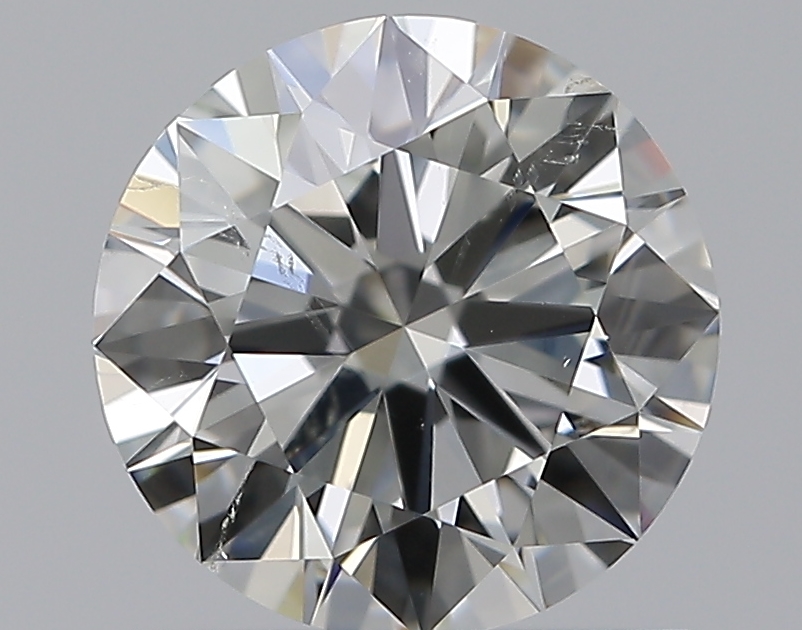 1 CaratJ-SI2 EX Cut Round Diamond