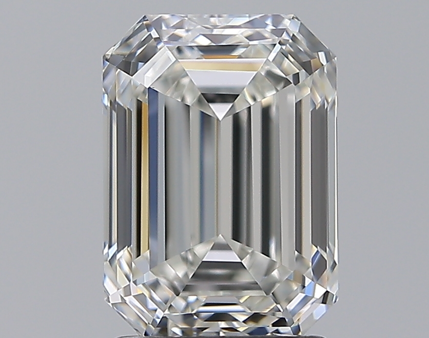 2 CaratH-VS2 - Cut Emerald Diamond