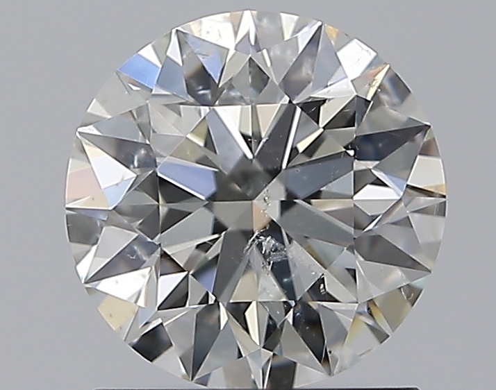 1.21 CaratJ-SI2 EX Cut Round Diamond