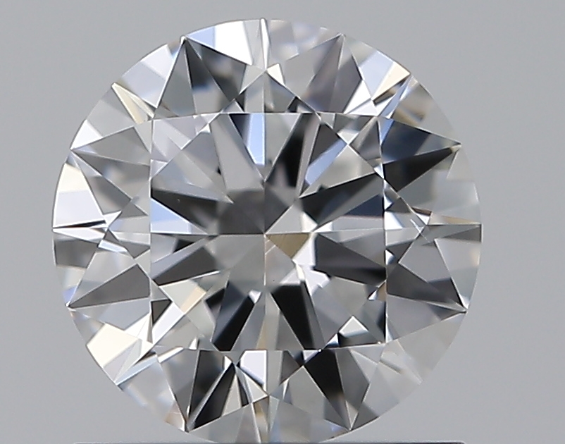 0.9 CaratE-VS2 EX Cut Round Diamond