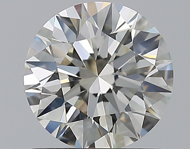 1.01 CaratJ-SI1 EX Cut Round Diamond