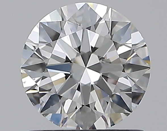 1 CaratH-SI1 EX Cut Round Diamond