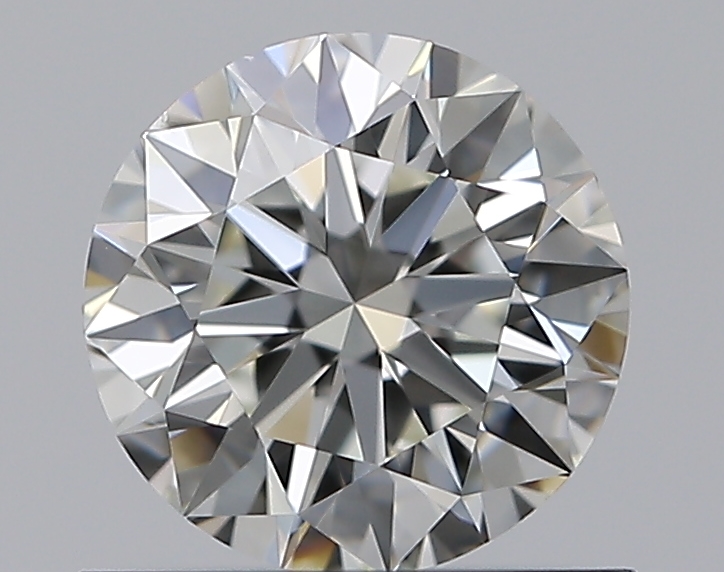 0.7 CaratI-VS2 EX Cut Round Diamond