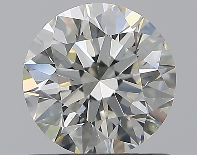 0.85 CaratK-SI1 EX Cut Round Diamond