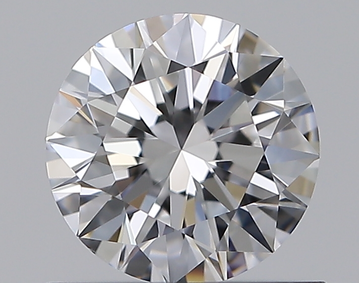 0.7 CaratD-VS2 EX Cut Round Diamond